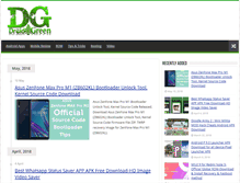 Tablet Screenshot of droidgreen.com